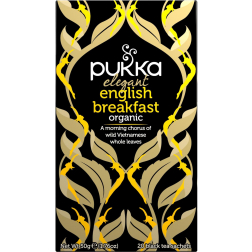 Pukka thee bio, English Breakfast, pak van 20 stuks