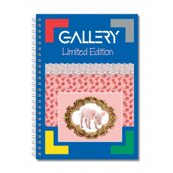 Gallery Spiraalblok Limited Edition ft A4+, geruit 5 mm